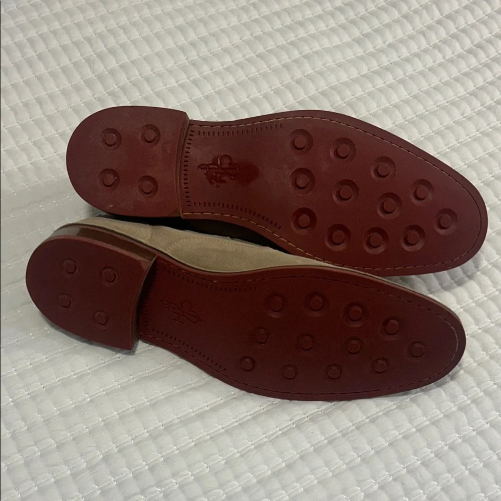 Cole Haan Men's Tan Suede Slip-Ons Loafers size 13M
